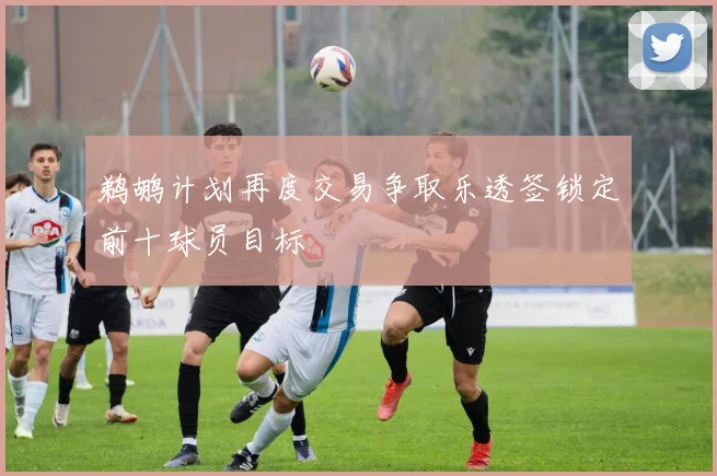 鹈鹕计划再度交易争取乐透签锁定前十球员目标